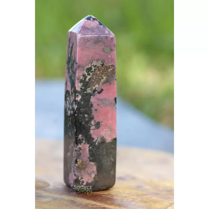 Obélisque Rhodonite - 12cm - 290g