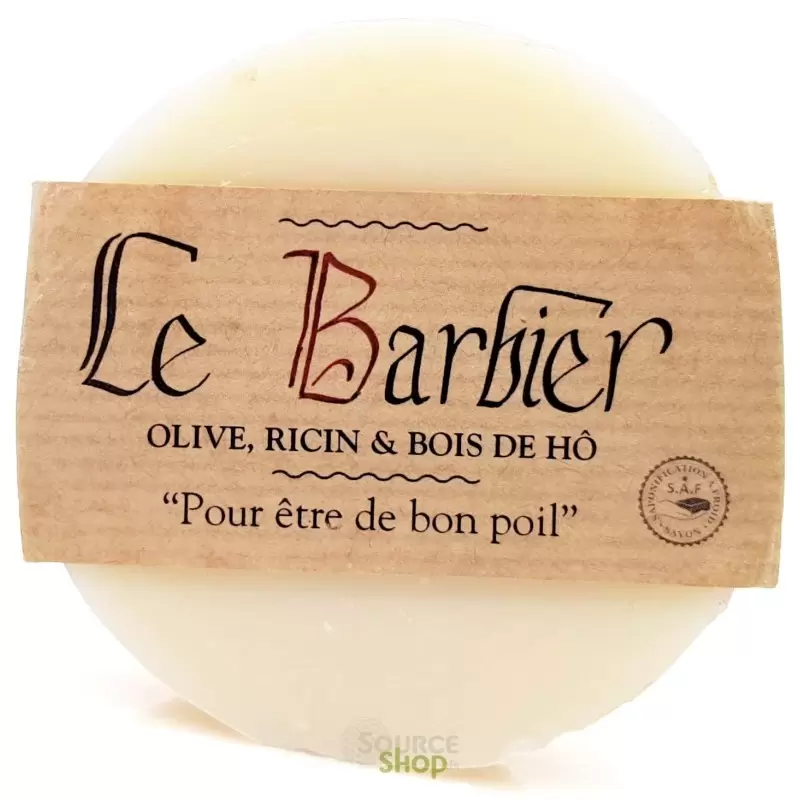 Savon BIO à barbe boisé "Le Barbier" - Savonnerie du Pilat
