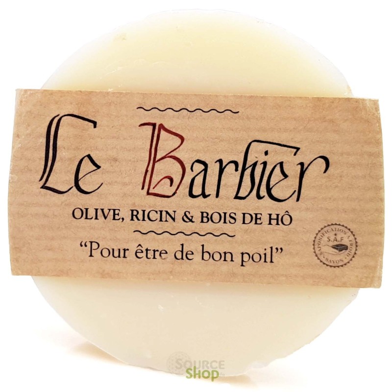 Savon BIO à barbe boisé "Le Barbier" - Savonnerie du Pilat