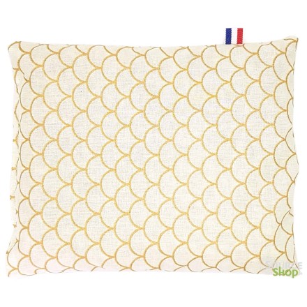 Coussin bouillotte sèche de noyaux de cerises - Artisanal & Français - BIO