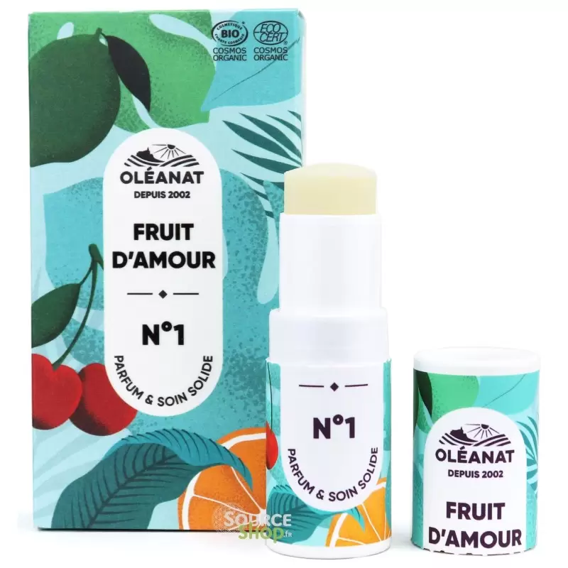 Parfum solide BIO - Fruit d'Amour N°1