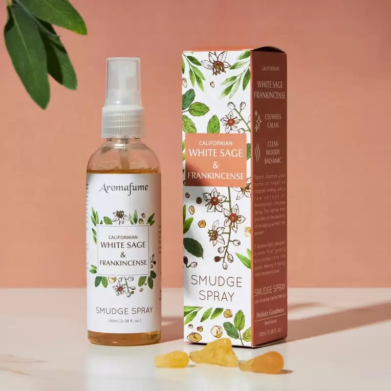 Spray d'ambiance Sauge blanche & Oliban - Aromafume