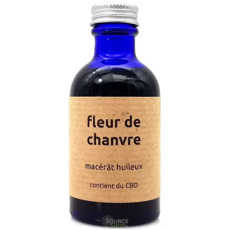 Macérât de chanvre BIO - contient du CBD - 50ml - Canna d'Oc
