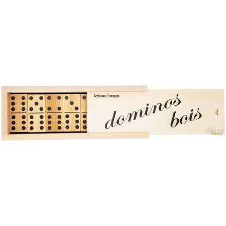 Domino en Tilleul & Hêtre du Jura - Artisanal & Local
