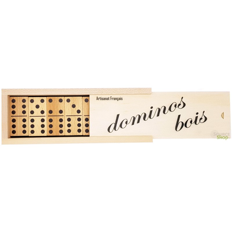 Domino en Tilleul & Hêtre du Jura - Artisanal & Local