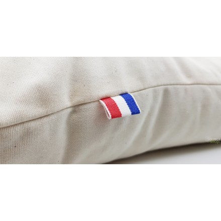 Oreiller BIO balles d'épeautre et coton BIO - Artisanal & Français