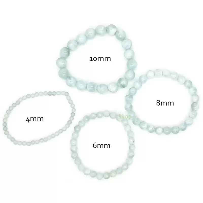 Bracelet Aigue Marine naturelle - Qualité A