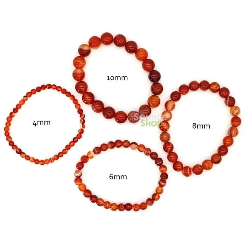 Bracelet Cornaline - Qualité A