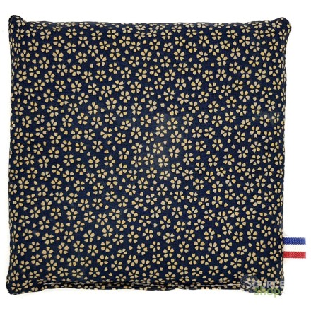 Coussin bouillotte BIO de noyaux de cerises - Artisanale & Française