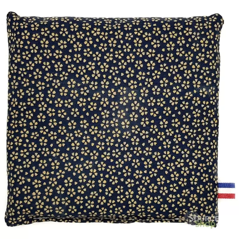Coussin bouillotte BIO de noyaux de cerises - Artisanale & Française
