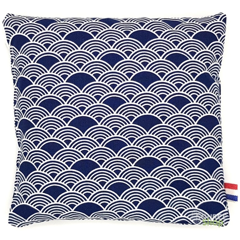 Coussin bouillotte BIO de noyaux de cerises - Artisanale & Française