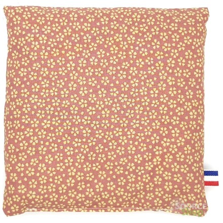 Coussin bouillotte BIO de noyaux de cerises - Artisanale & Française