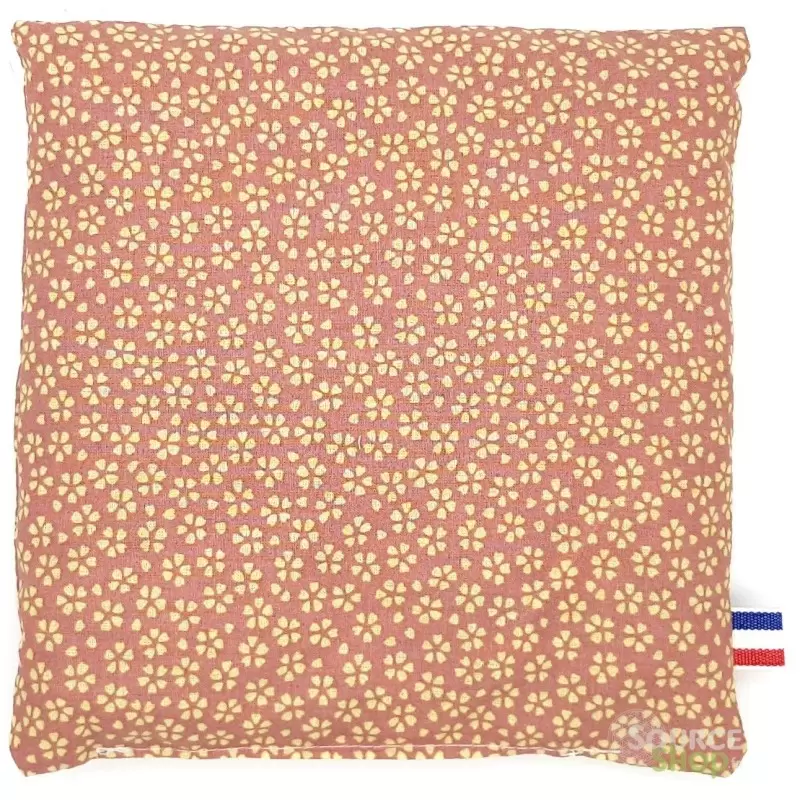 Coussin bouillotte BIO de noyaux de cerises - Artisanale & Française