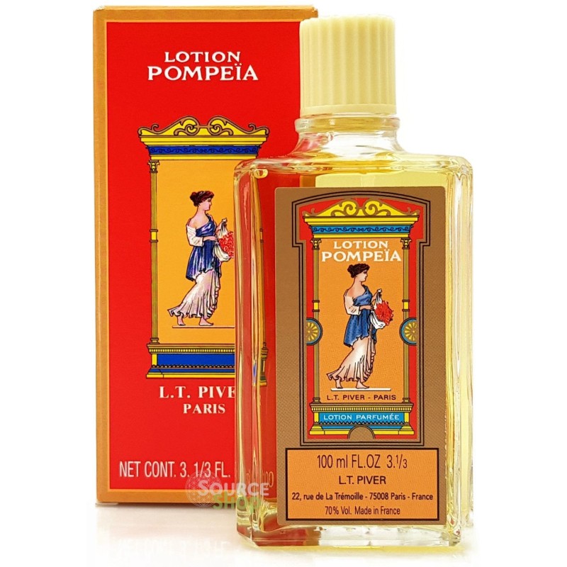 Lotion parfumée Pompeïa - 100ml - L.T. Piver
