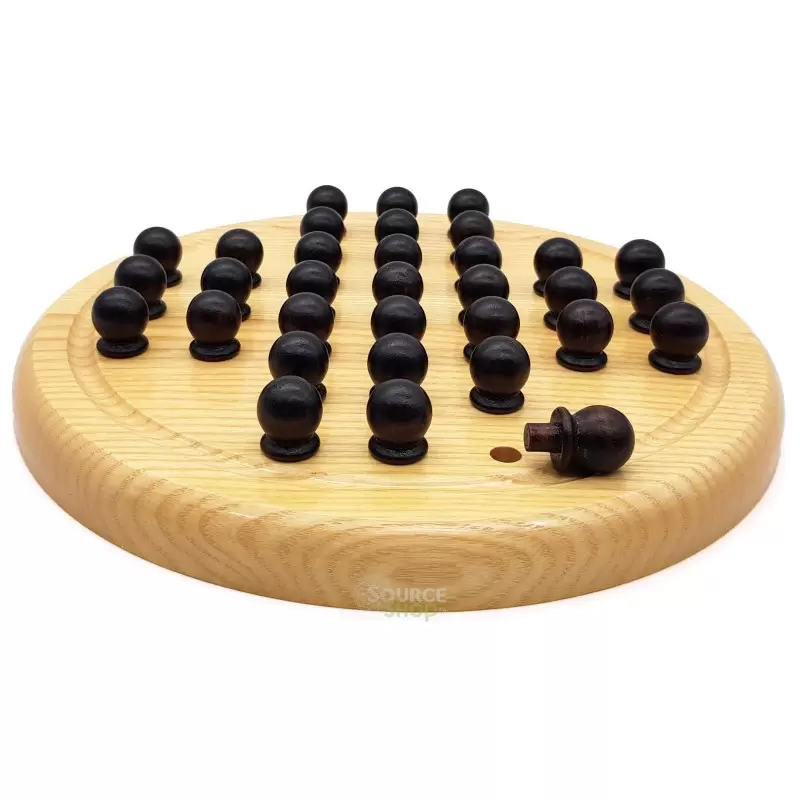 Solitaire en bois du Jura
