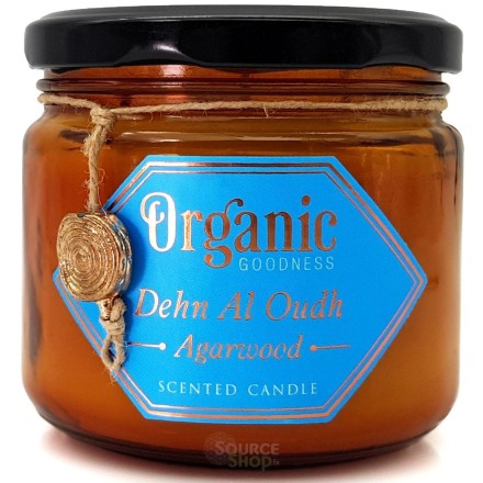 Bougie ayurvédique Oudh - végane - Organic Goodness