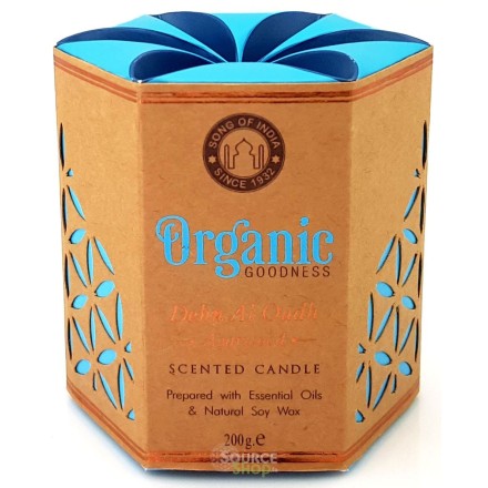 Bougie ayurvédique Oudh - végane - Organic Goodness