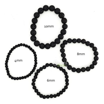 Bracelet Pierre de Lave - Qualité A