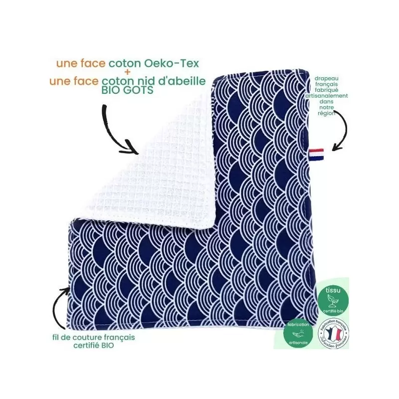 Serviette de table BIO - Artisanale & Française