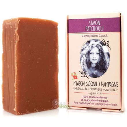 Savon BIO au Patchouli - Maison Sidonie Champagne