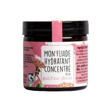 Crème concentrée visage BIO - fraîcheur fleurie - Maison Sidonie Champagne