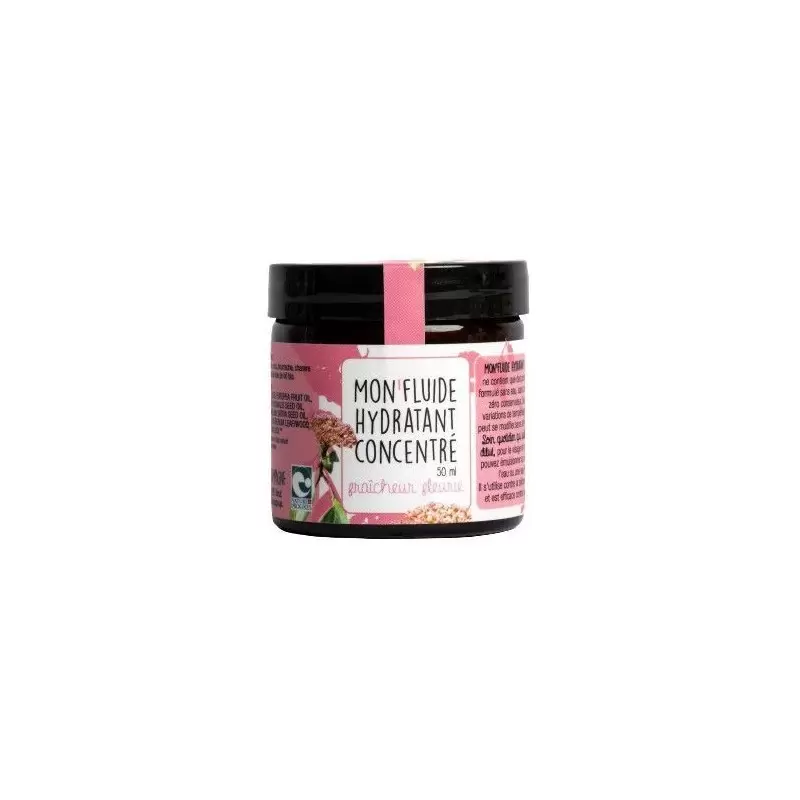Crème concentrée visage BIO - fraîcheur fleurie - Maison Sidonie Champagne