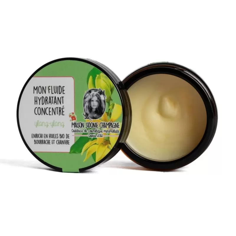 Crème concentrée visage BIO Ylang-Ylang - Sidonie Champagne
