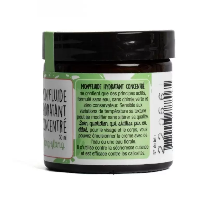 Crème concentrée visage BIO Ylang-Ylang - Sidonie Champagne