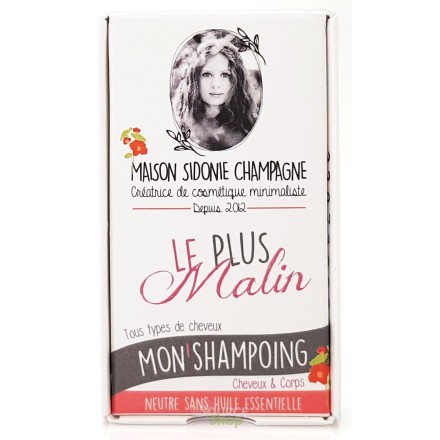 Shampoing solide neutre à la bière BIO - sans huile essentielle - Maison Sidonie Champagne
