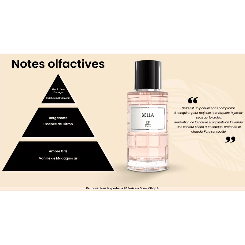 Eau de Parfum Bella - 50ml - RP Paris