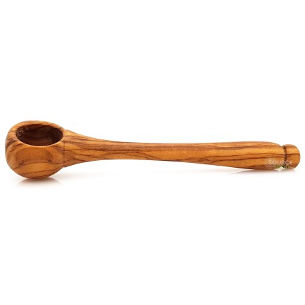 Cuillère doseuse à épices & sel en bois d'olivier