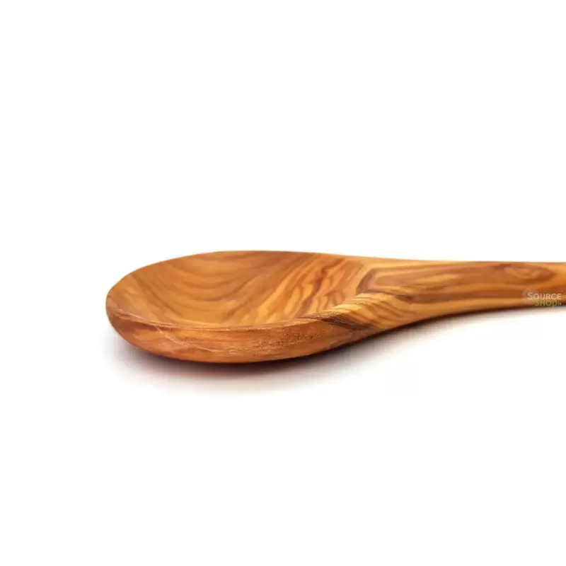 Cuillère à ragoût en bois d'olivier - Artisanale