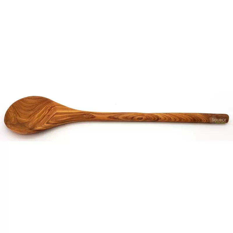 Cuillère à ragoût en bois d'olivier - Artisanale