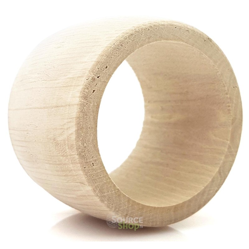 Rond de serviette en bois de Charme  du Jura - Artisanal & Local