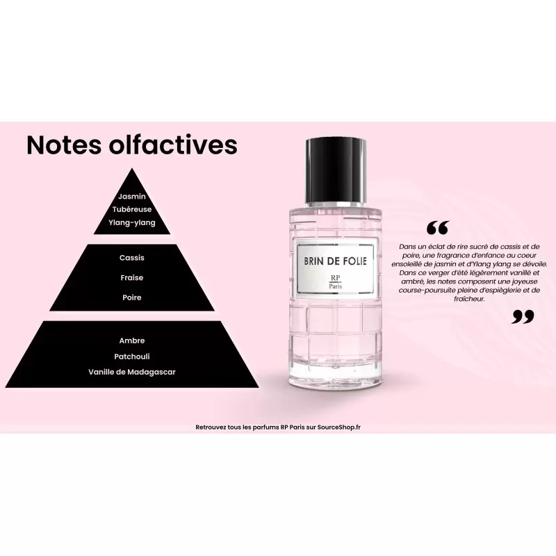 Parfum Brin de Folie - 50ml - RP Paris