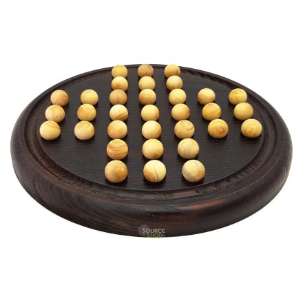 Solitaire en bois du Jura - Artisanal & Local