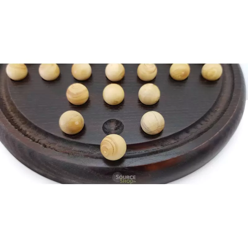 Solitaire en bois du Jura - Artisanal & Local