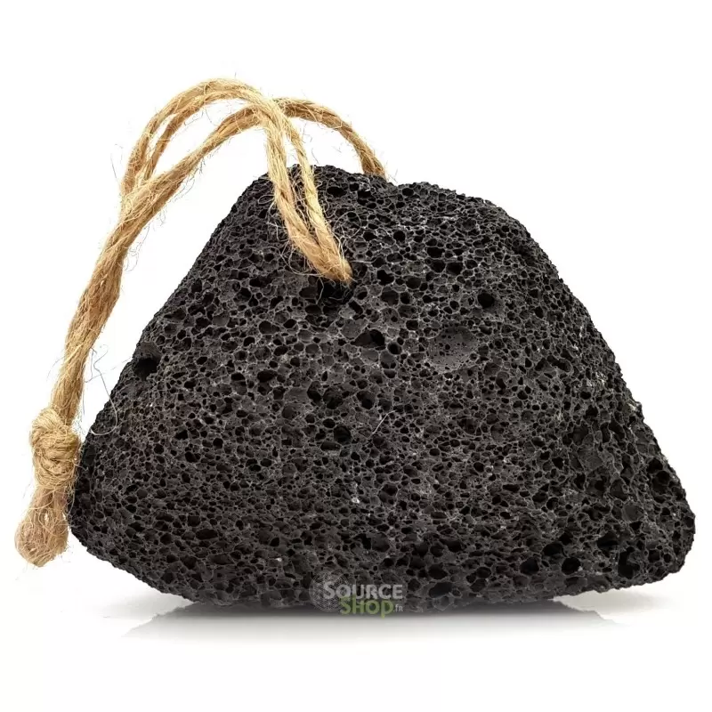 Pierre ponce naturelle à la roche volcanique