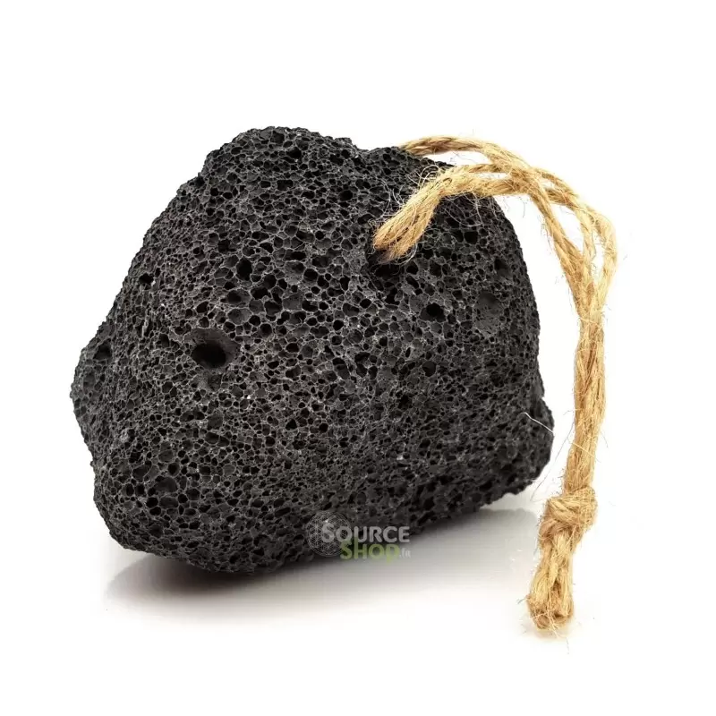 Pierre ponce naturelle à la roche volcanique