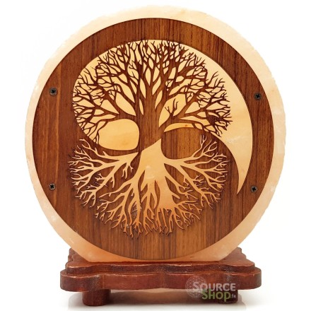 Lampe de sel Arbre de Vie Yin Yang - 5kg
