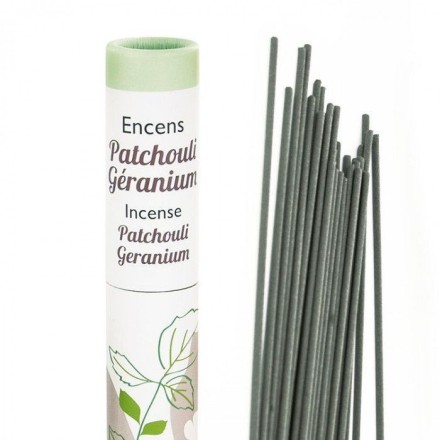 Encens Patchouli Géranium - Herbosense - Les Encens du Monde