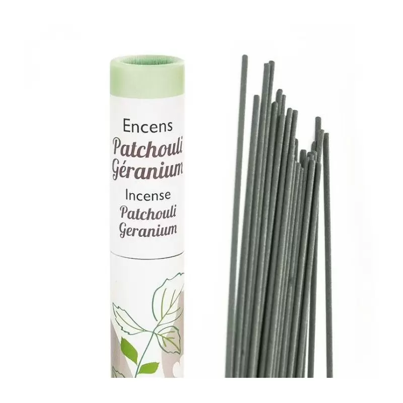 Encens Patchouli Géranium - Herbosense - Les Encens du Monde