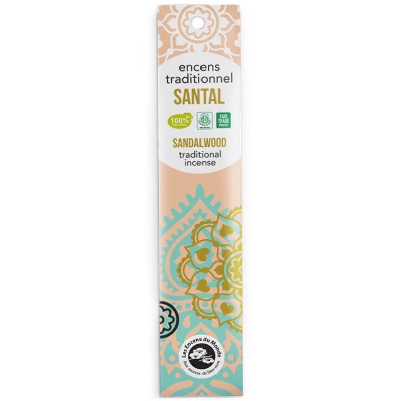 Encens Santal Suprême - Relaxation - Les Encens du Monde