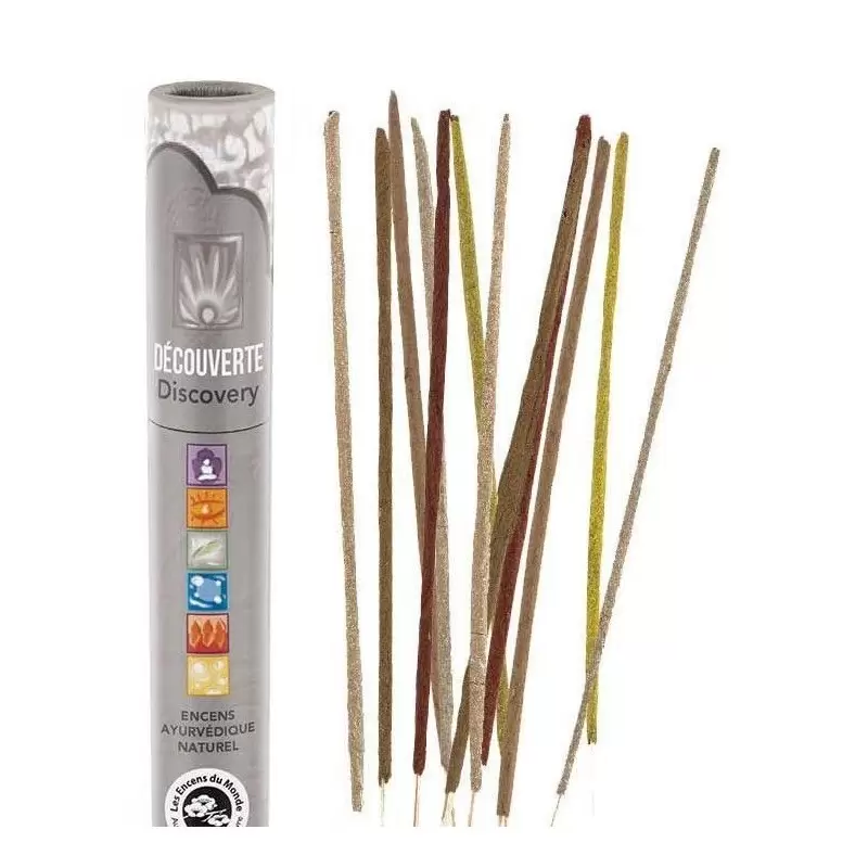 Encens ayurvédique Découverte - lot de 7 encens - Les Encens du Monde