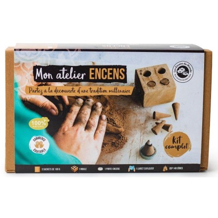 Coffret cônes d'encens DIY - Les Encens du Monde