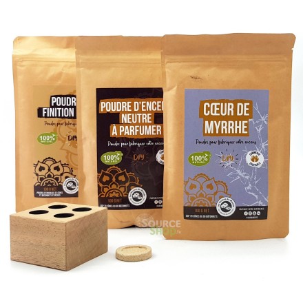 Coffret cônes d'encens DIY - Les Encens du Monde