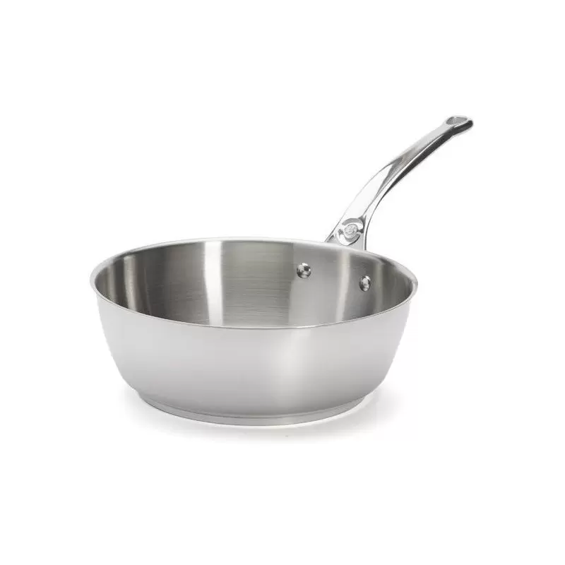Sauteuse bombée Milady en inox - De Buyer