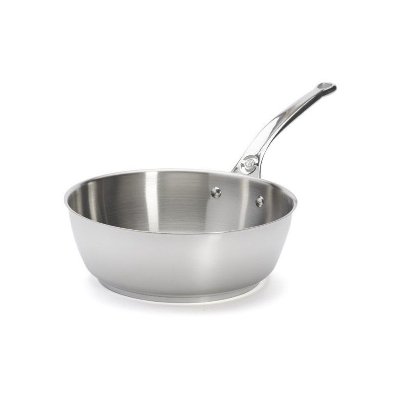 Sauteuse bombée Milady en inox - De Buyer