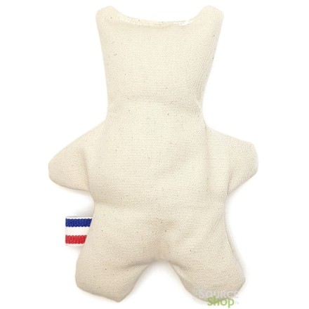 Doudou bouillotte anti-stress en coton BIO - Artisanal & Français