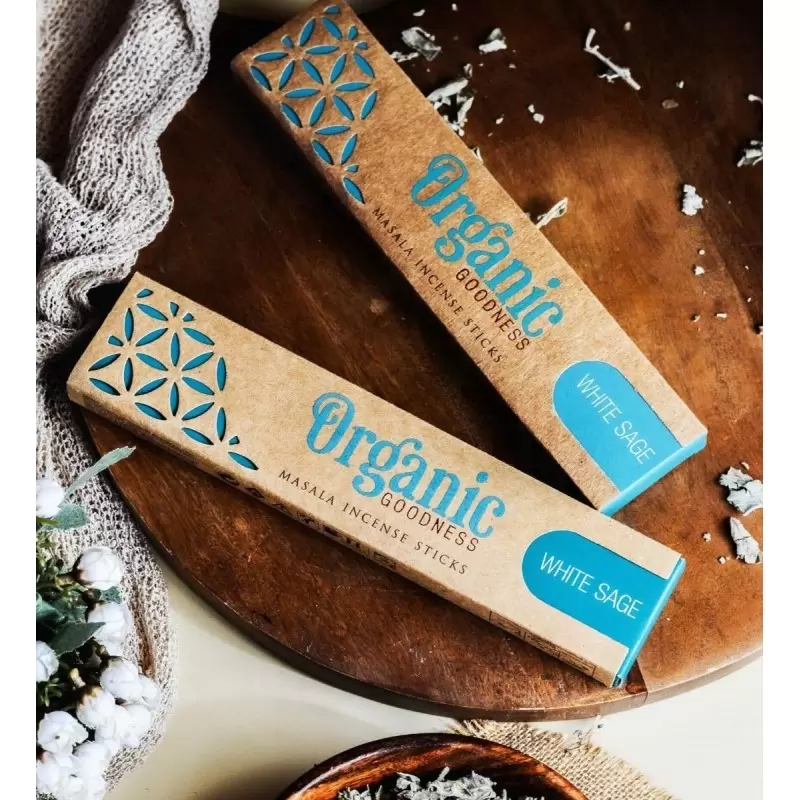 Encens ayurvédique Sauge Blanche - Organic Goodness